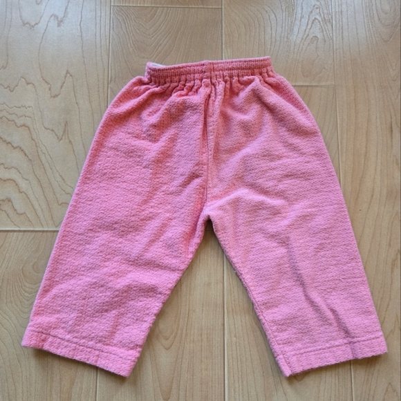 Vintage 1980s-1990s Carter's coral pink pants - Picture 5 of 5